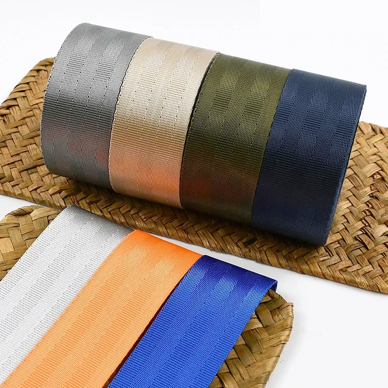 Durable Nylon Webbing Canvas Ribbon for Crafting and Accessories