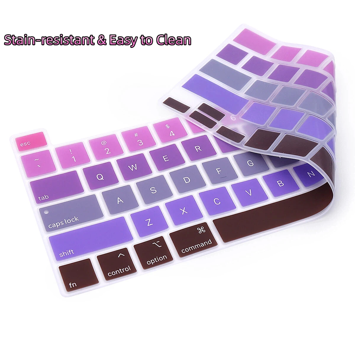 Gradient Purple Keyboard Cover for MacBook Pro - US Version