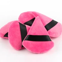 1/3/6Pcs Triangle Powder Puff Facial Smooth Sponge Beauty Cosmetics Washable  Mini Plush Powder Puff Lightweight Makeup Tools 1