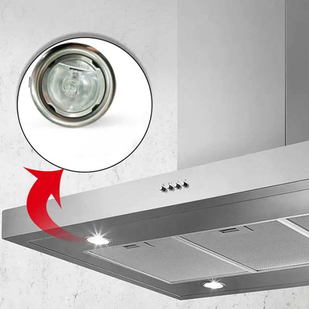2-Piece 64mm G4 Halogen Bulbs Fixtures 50mm Puck Lights Fitting Cupboard Light Shell for G4 LED Light Halogen Bulb