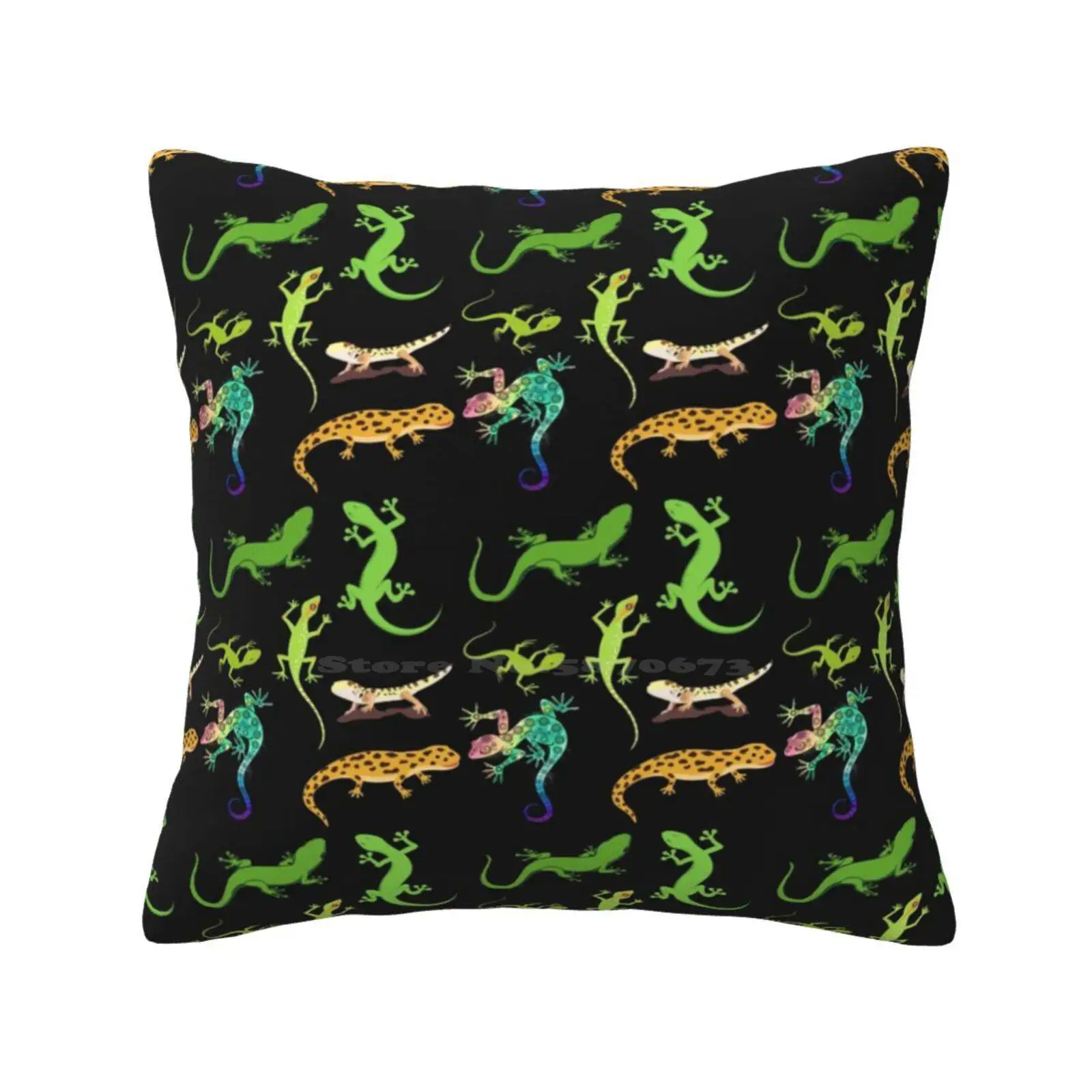 Gecko-Miglior Regalo Per Gli Amanti Di Gecko Federa Per Cuscino Crested Gecko Leopard Gecko Lizard Gargoyle Gecko Geckos Herpetology