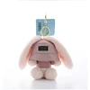 New Cartoon Summer Refreshing Sun Hat Bunny Plush Keychain Funny Cute Animal Backpack Decoration Pendant Children Birthday Gift 3