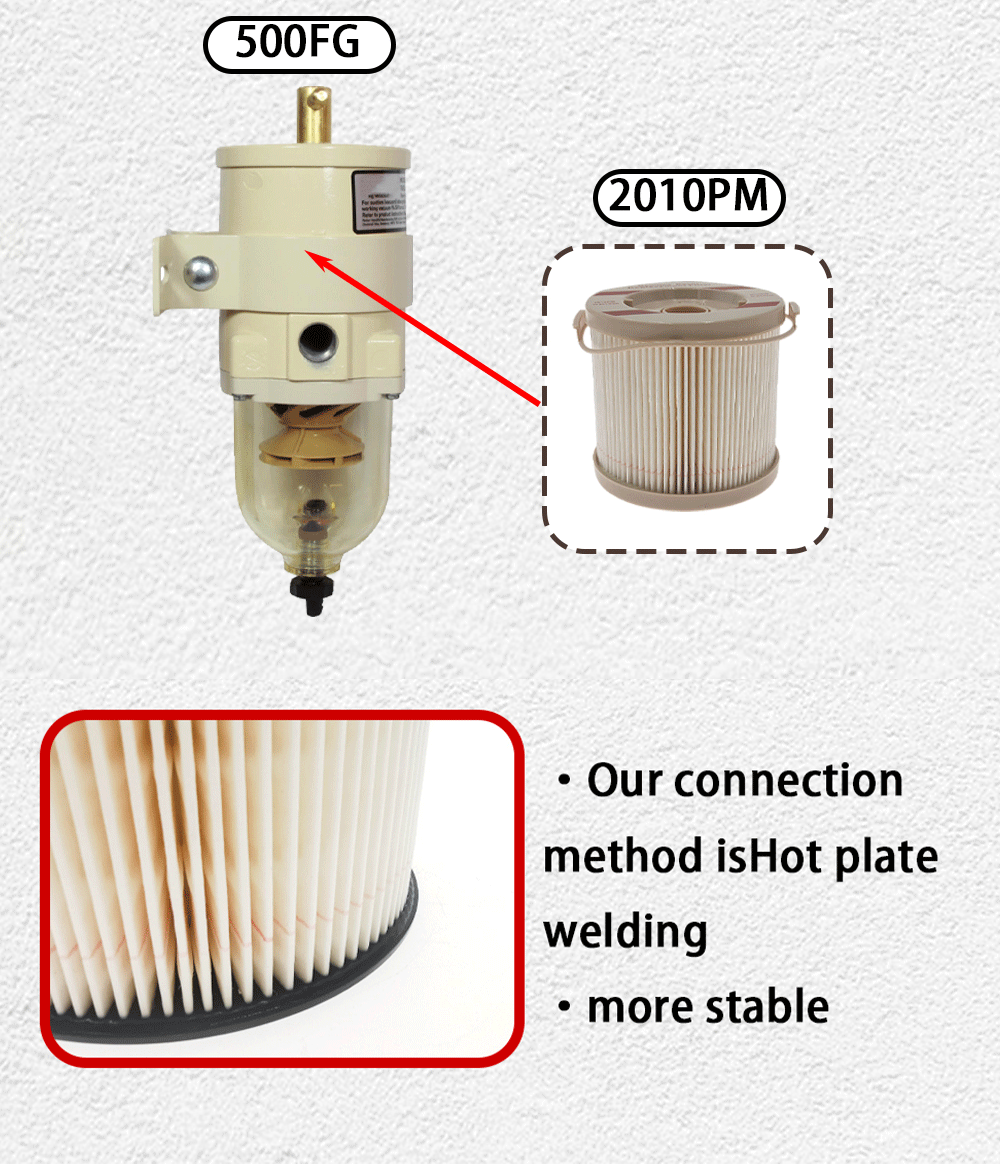 Racor 2010 30 Micron Fuel Filter Water Separator Element - For Racor 2020PM-OR Marine/ Boat Filters Marine Fuel Filter Racor - Foto 11