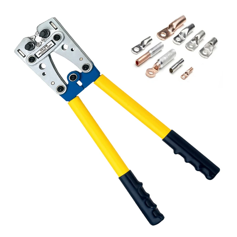 

Big 6-50 mm²BS Standard YO type Copper Tube Terminals Crimping Tools electrician pliers alicates electricista