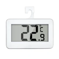 Thermomètre numérique étanche pour réfrigérateur/congélateur, avec crochet, fonction d'enregistrement Max/Min pour la maison 2
