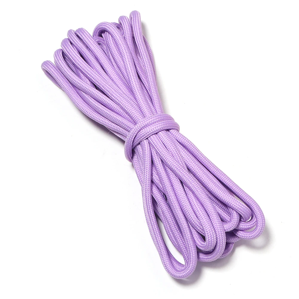 Colorful Polyester Braided Rope for Jewelry Making and Handcraft Accessories - 5 Yards, 5mm