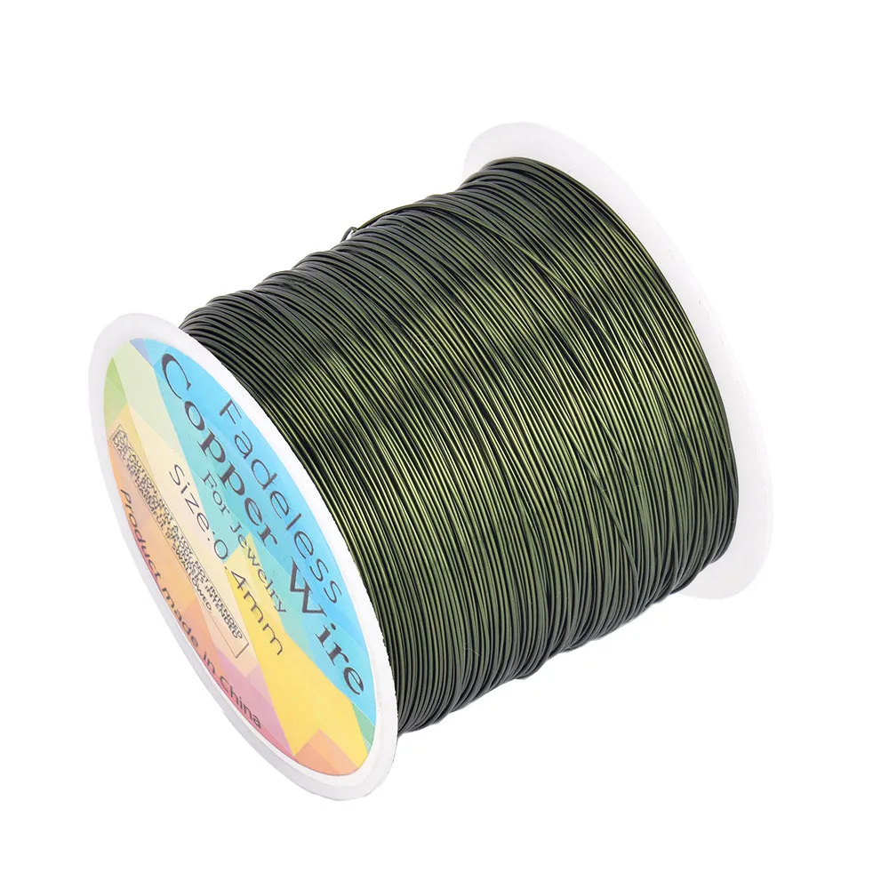 Colorful Tarnish-Resistant Copper Wire