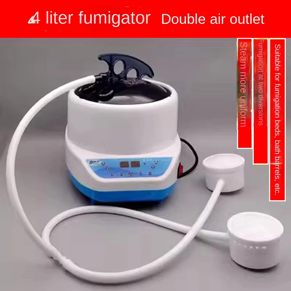 4L Large Household Sauna Steam Generator for Spa Tent Body Therapy Fumigation Machine Home Steamer Therapy for Casks Heating 2