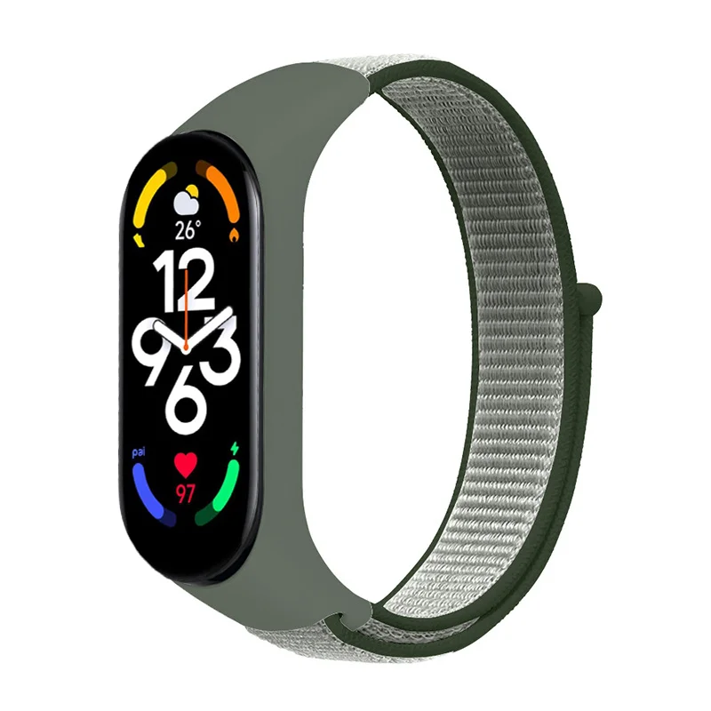 Nylon Sport Loop Smartwatch Replacement Wristband Strap