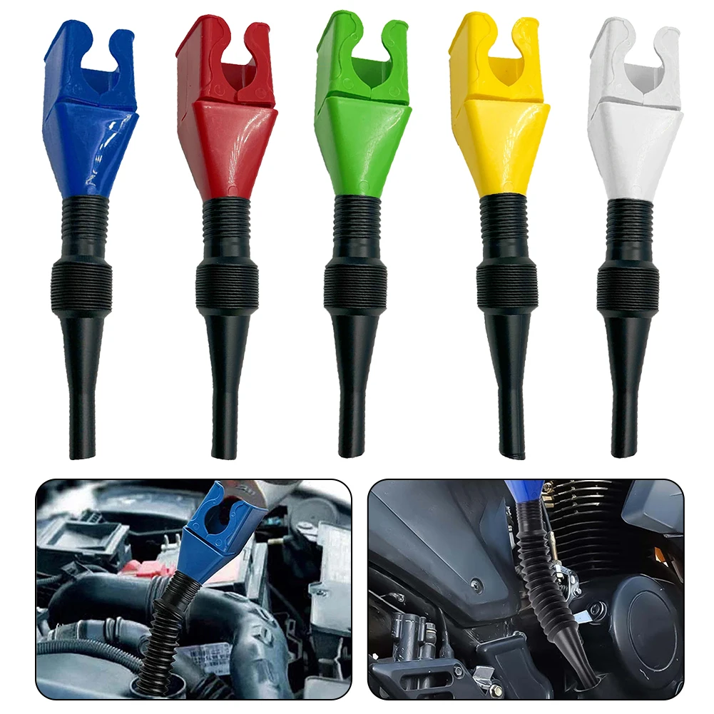 

1 Pcs Flexible Car Refueling Funnel With Filter Car Motorcycle Truck Engine Oil Gasoline Filling Funnels Extension Pipe Tool