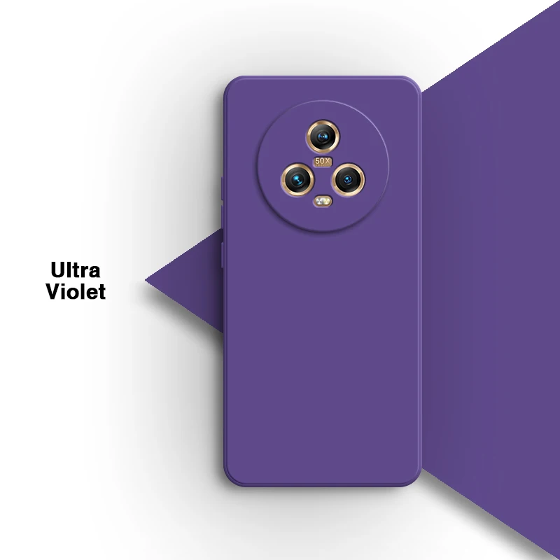 High-Quality Liquid Silicone Phone Case with Soft Lens Protection