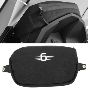 Per BMW K1600B K1600GT K1600GTL K1600 Grand America Borsa da manubrio per moto Waterproor Borsa per telefono da viaggio Borsa da navigazione