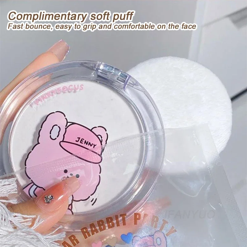 Face Powder Pressed Powder Foundation Setting Powder Loose Powder Compact Powder Face Oil Control Matte Makeup Powder Moisturizing Press Powder Brighten Skin Tone Waterproof Lasting