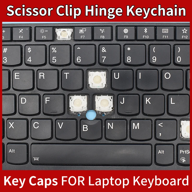 Thinkpad P51 P71 백라이트 Teclado 01HW200 01HW282 SN20M15446 Fit P50 P70 P70S 용 교체 키캡 키 캡 시저 클립 힌지