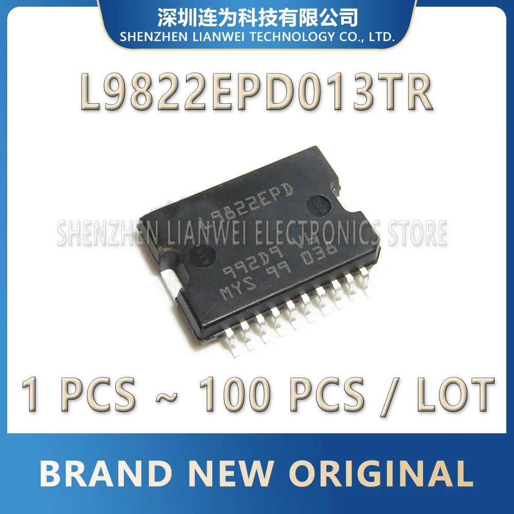 

L9822EPD013TR L9822EPD013 L9822EPD L9822 IC Chip PWRSO-20