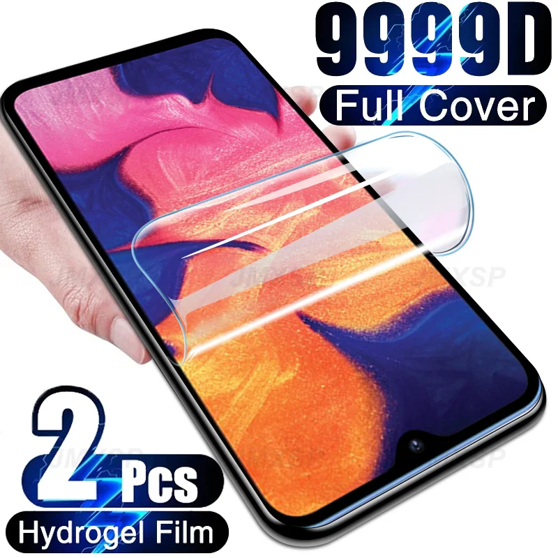 Гидрогелевая пленка для Samsung Galaxy A10 A20 A30 A40 A50 A20E защиты экрана M10 M20 M30 M40 M30S A10S A70S 2 шт.