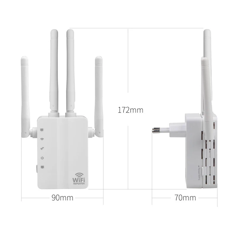 5 Ghz WIFI Booster Repeater Wireless Wi-fi Extender 1200Mbps Network Amplifier 802.11N Long Range Signal Wi-Fi Repetidor