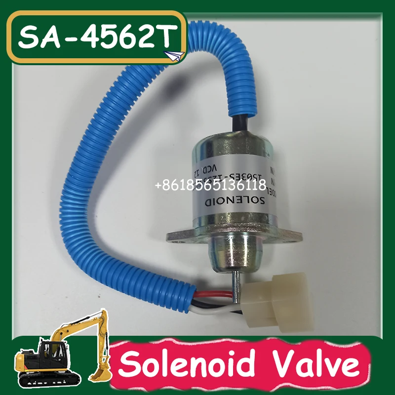 

Электромагнит отключения подачи топлива 12V 1503ES-12S5SUC5S 119653-77950 SA-4562T для 3TNE84 3TNE88 4TNE84 4TNE88 соленоид остановки двигателя