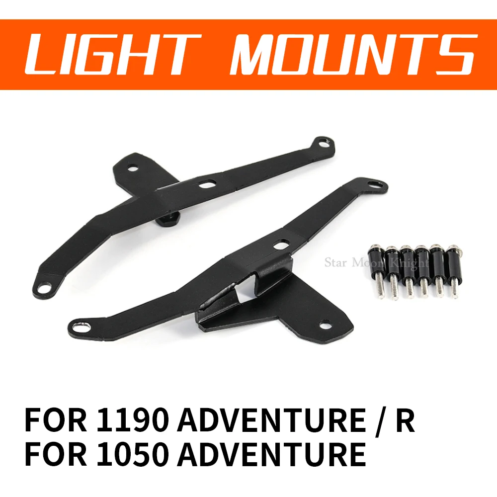 

For 1090 1290 Adventure All Year Motorcycle Fog lamp Spotlight Bracket Holder Spot Light Mount 1090 1290 Super ADV R S 16 - 2022