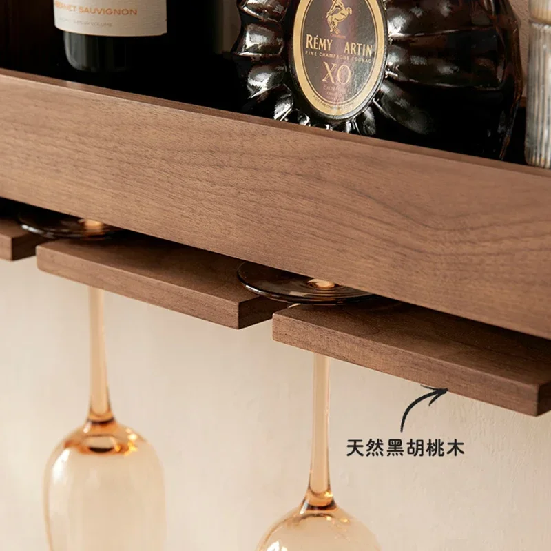 Liquor Storage Simple Bar Commercial Wine Bottle Home Drink Showcase Corner Cabinet Armoire Vitre Coffee Wooden Modern Cocktail