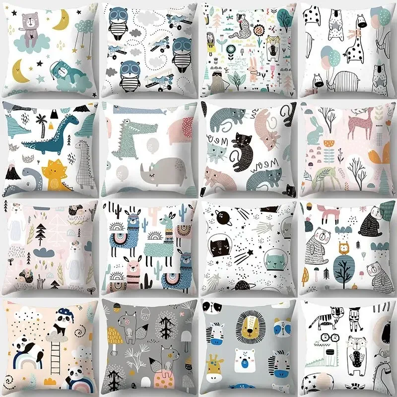 

Декоративная наволочка в виде динозавра, животного