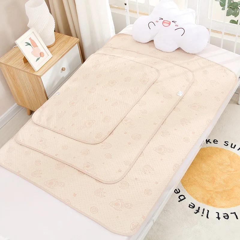Multi-size Incontinence Pad for Bed Wetting Urine Cloth Waterproof Cover Washable Soft Cotton Protector Kid Adlut Elder