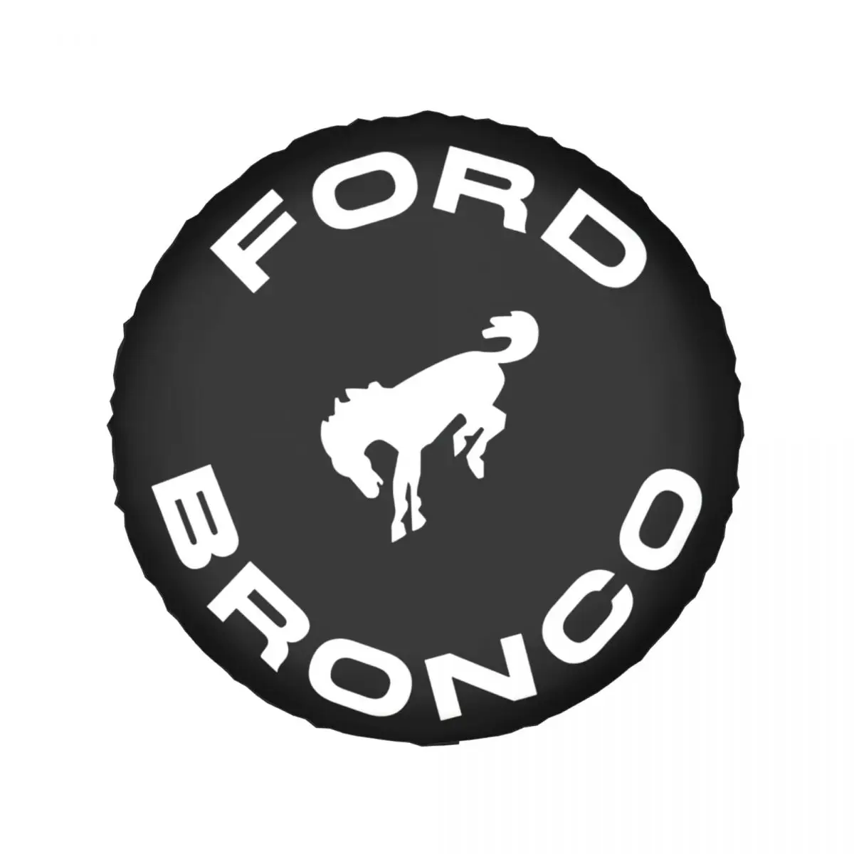 Copertura per pneumatici di scorta personalizzata universale per Ford Bronco Pajero Jeep RV SUV rimorchio copriruota per auto 14 