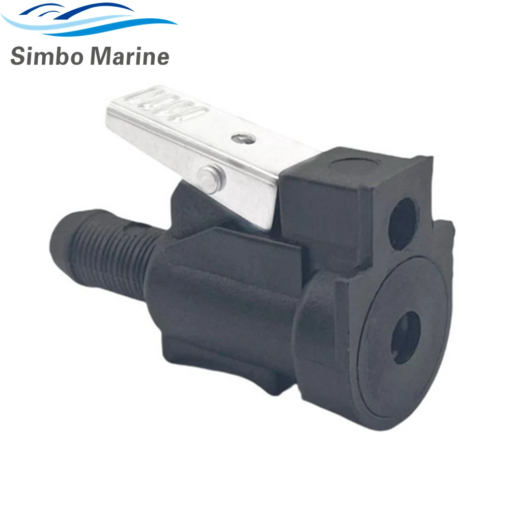 3/8 Fuel Line Connector 176445 for OMC Johnson Evinrude Outboards Engine Fuel Hose 775641 Replaces Sierra 18-8092 fuel line connector