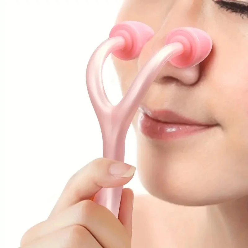 Nose Shaper Roller Massager Lifting Bridge Straightening Clip Shaping Nose Up Massge Nose Contouring Roller Nose Massage Tools