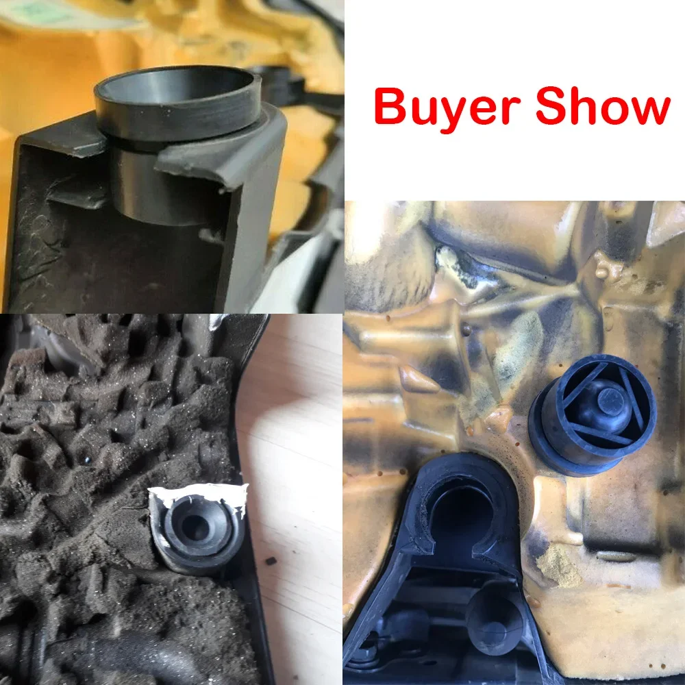 Engine Cover Grommet Rubber Bumper Mounting Stop 4Pcs For Audi VW Golf Seat Skoda