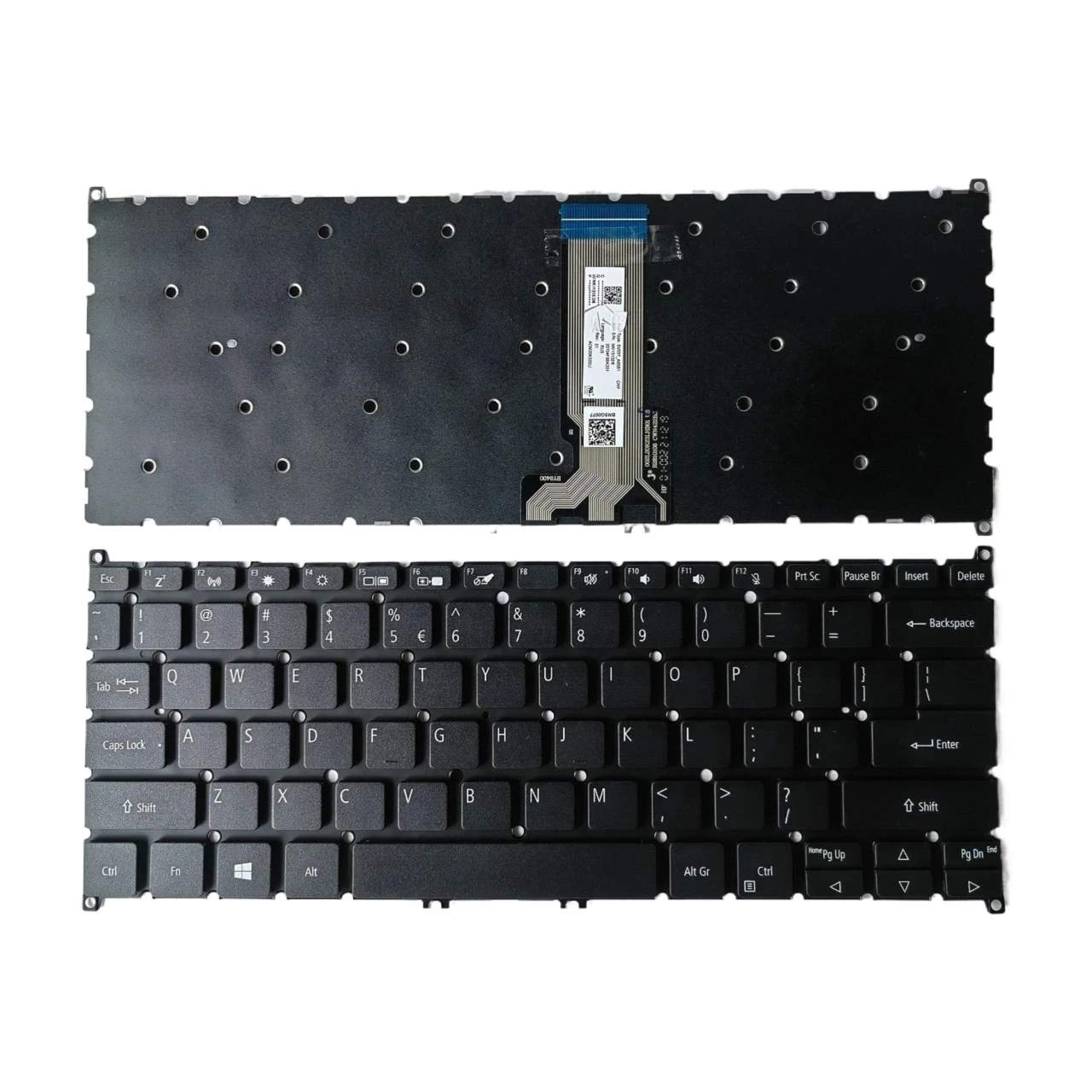 Клавиатура US для ноутбука ACER Spin 5 N19W3 SP313-51N-51RP N20W1 SP513-55N