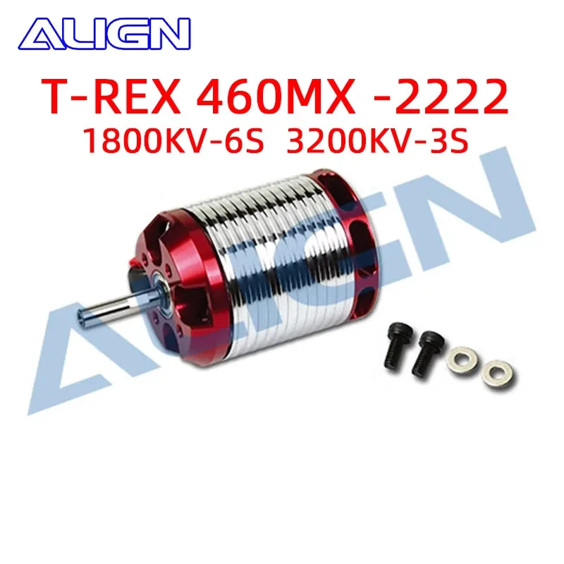 

ALIGN T-REX 460MX 2222-1850KV(6S) 3200KV(3S) Brushless Motor Airplane for Tarot ALIGN 450 450L ALZRC X360 465 Helicopter 3.5mm