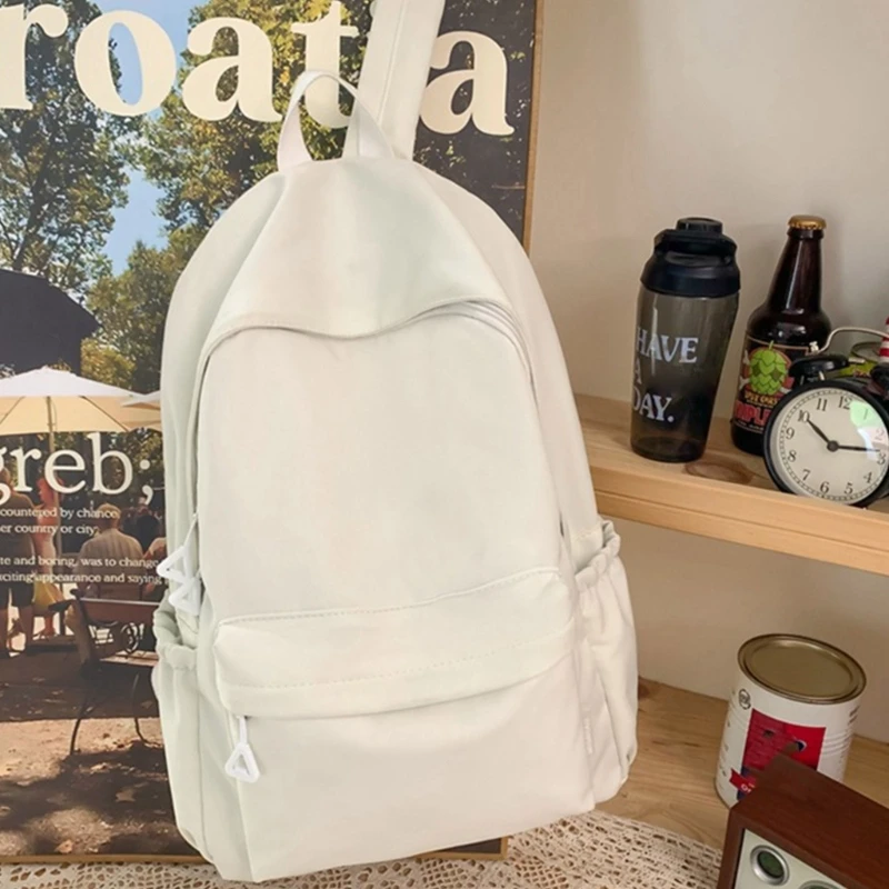 High Capacity Nylon Backpack for Students Book Bags Laptop Backpack College School Bag Travel Rucksack