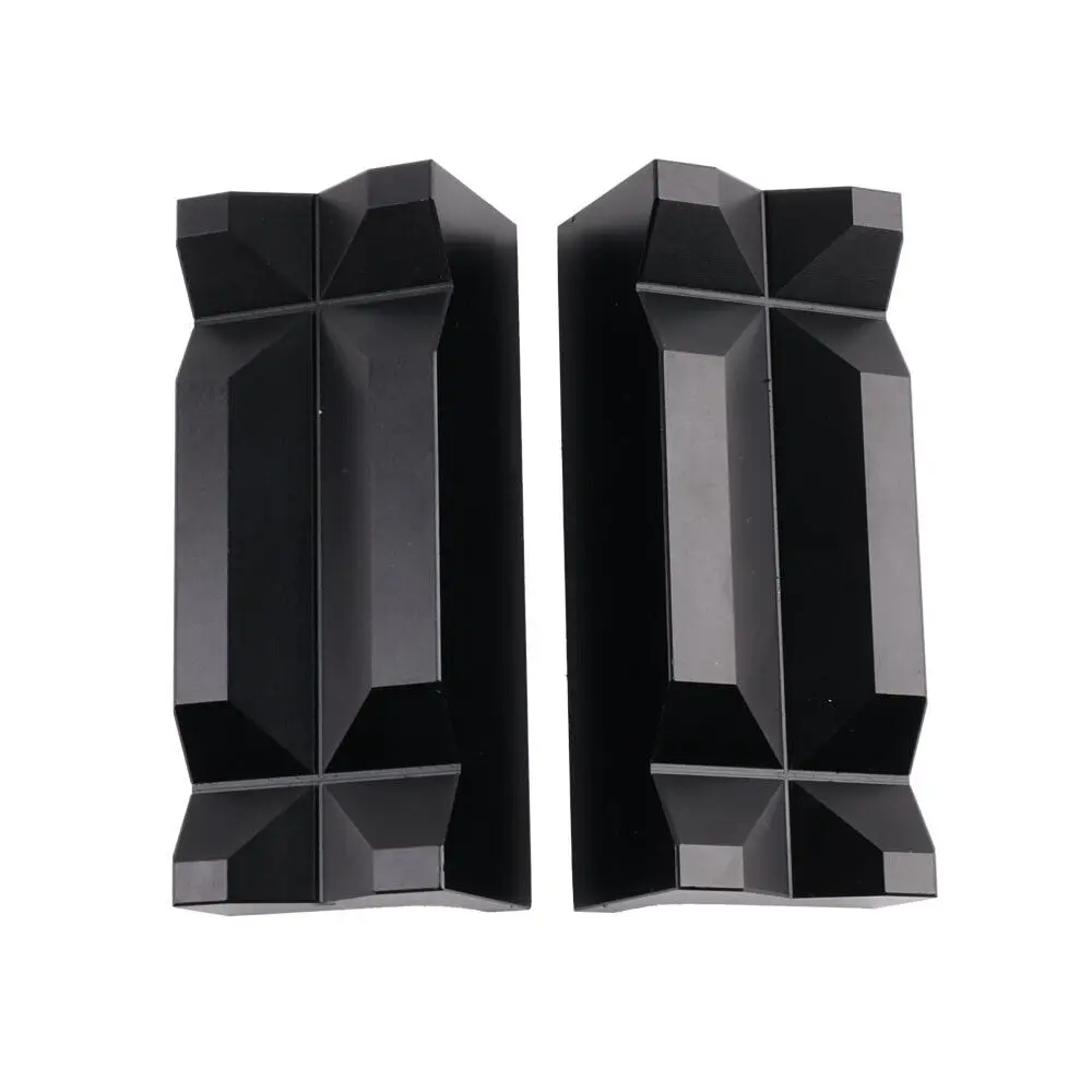 Premium Billet Aluminum Vise Jaw Protective Inserts with Magnetic Grip