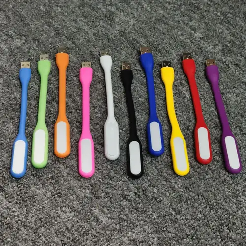 USB 조명 LED 독서 램프, 미니 책 조명, 휴대용 캠핑 야간 조명, 테이블 램프, 파워 뱅크 PC 노트북 노트북 컴퓨터용 2