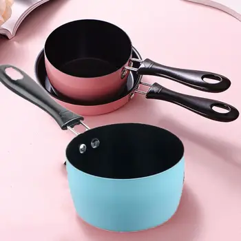 Giocattolo da cucina Padella per latte antiaderente Mini casseruola di piccola capacità Padella approfondita Induzione 1