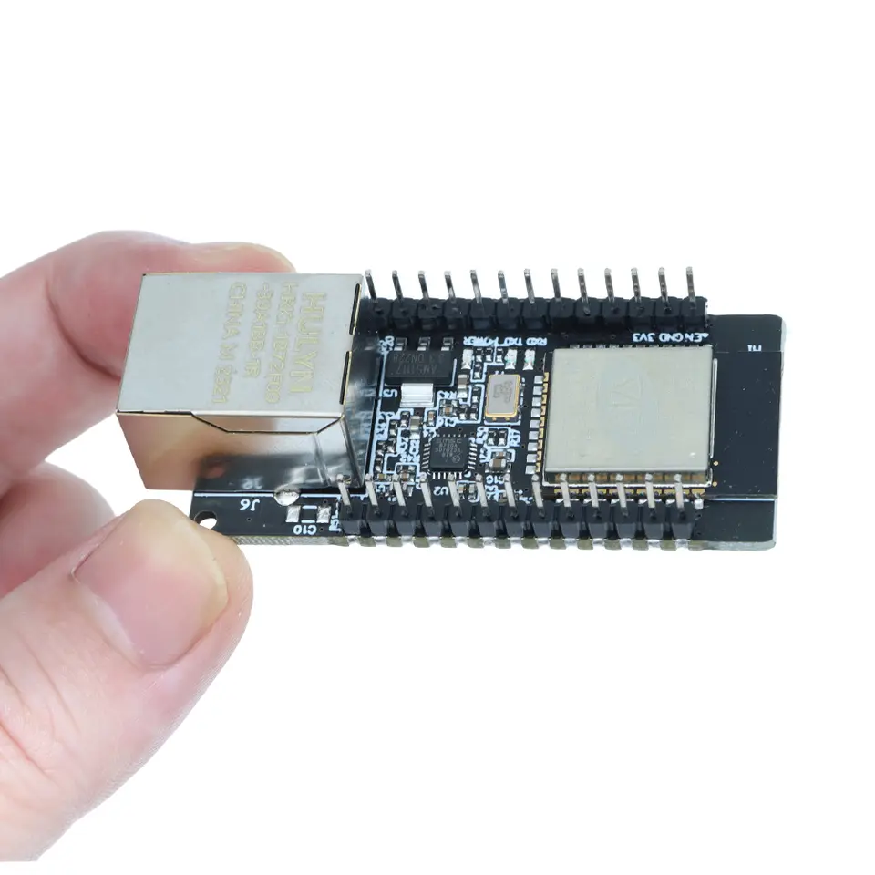 WT32-ETH01 Embedded Serial Port Networking Ethernet Bluetooth-Compatible WIFI Combo Gateway MCU ESP32 Wireless Module Board image 1