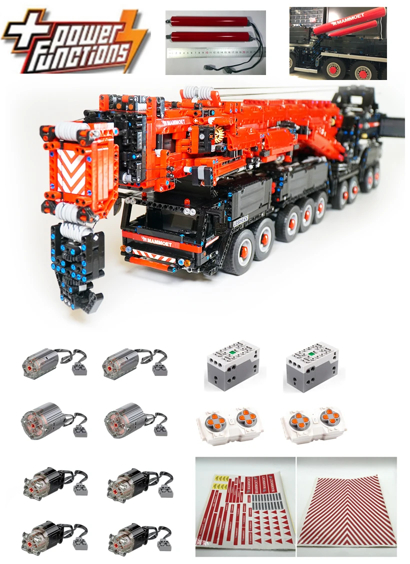 Lego Liebherr 11200 Crane Liebherr Construction Crane Building Block - Aliexpress