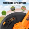 VEVOR Lawn Edger 20 V Battery Powered 9-inch 3-Position Blade Depth for Lawns Driveways Borders and Sidewalk Edges 5