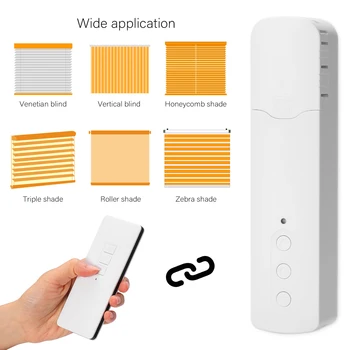 WIFI Smart Electric Curtain Motor Chain Roller APP Control Quiet Blind Pull Bead Curtain Motor System For Alexa Google Home 4