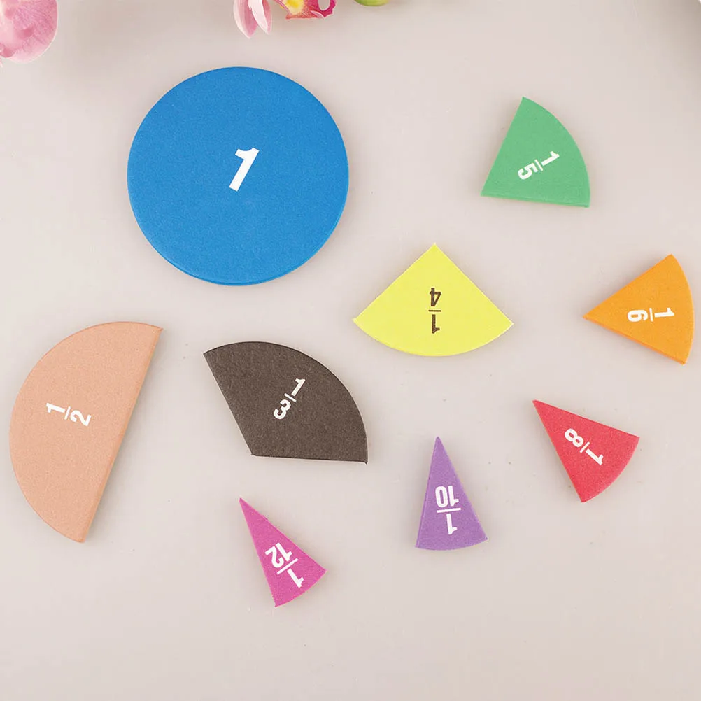 DIY Magnetic Fraction Learning Strip Montessori Toys Fractions Math Toys Arithmetic Educational Teaching Aids Assembling Puzzle