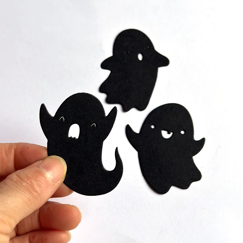 

Halloween Ghost Set Cutting Dies Photo Album Decoration Accessories DIY Crafts for Journal Diary Decoration