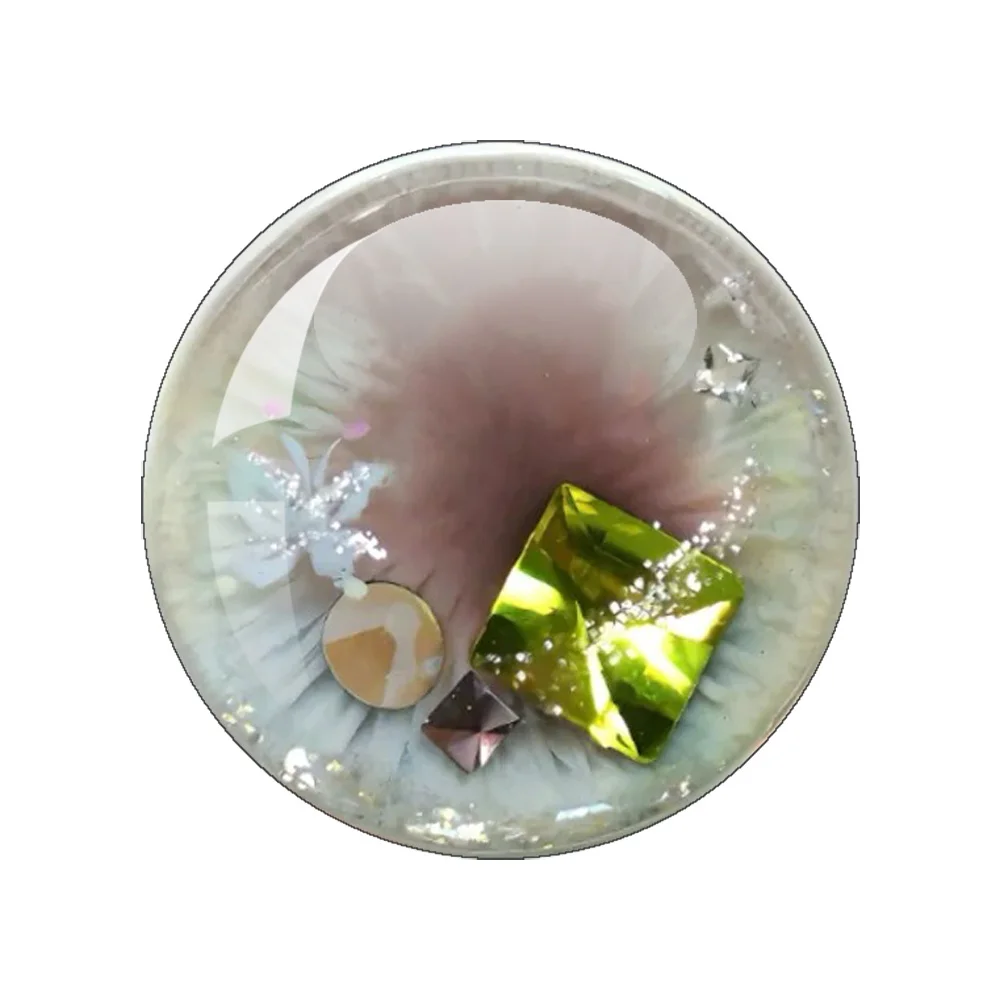 thumbnail image 1 of Ojos de cristal para muñecas, redondos, de 10 a 40 mm, con forma de cúpula, de dragón, para gato, accesorio de juguete para pupila, para muñecas Blyth, 1 of 5