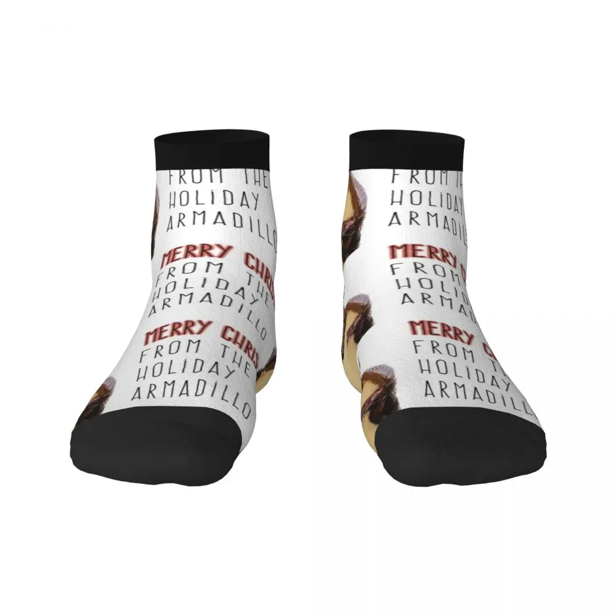 

Праздничные Носки Armadillo, женские носки с цифровой иллюстрацией