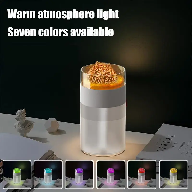 쿨 미스트 공기 가습기, 자동차 스프레이, 쿨 에어 화산 가습기, 휴대용 아로마 테라피 기계, 주방 거실용