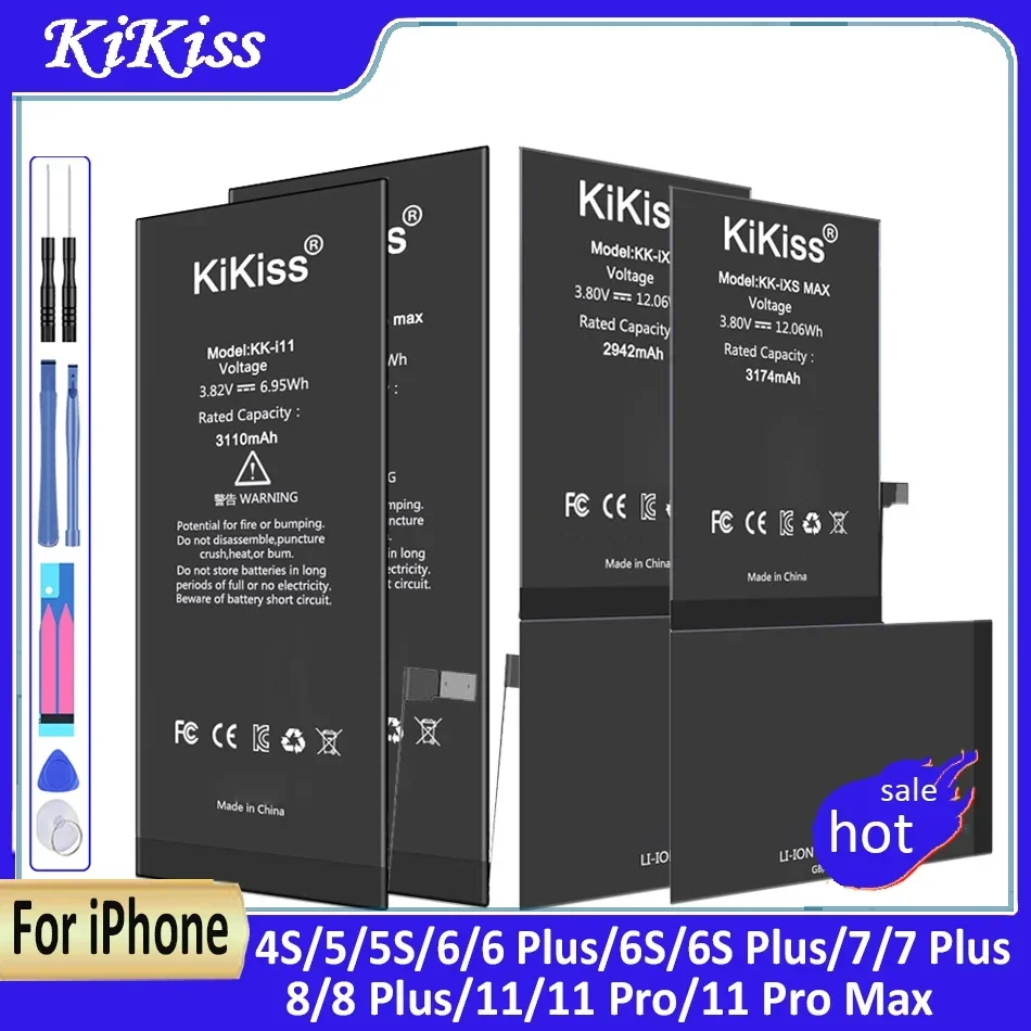 Batteria Per Iphone 11Promax 11 8Plus 8 7Plus 7 6Splus 6S 6Plus 6 5S 5 4S Bateria Per Iphone11 Iphone6S Per Iphone5S Iphone4S