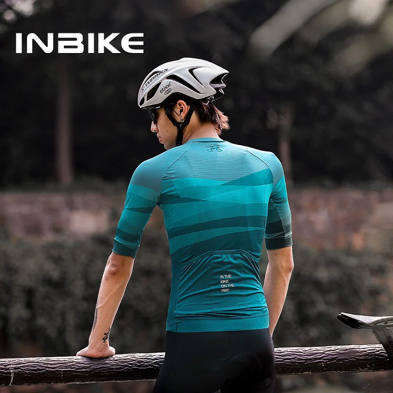 Maglia Ciclismo INBIKE Uomo - Maniche Corte Traspirante Per MTB E Bici Da Corsa - Foto 9