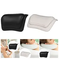 หมอนอาบน้ำสำหรับอ่างอาบน้ำ ที่พักศีรษะในอ่างอาบน้ำ รองรับคออย่างสบายด้วยฐานดูดติดแน่น ป้องกันการลื่นไถล อุปกรณ์จำเป็นในห้องน้ำสำหรับผู้หญิง 3