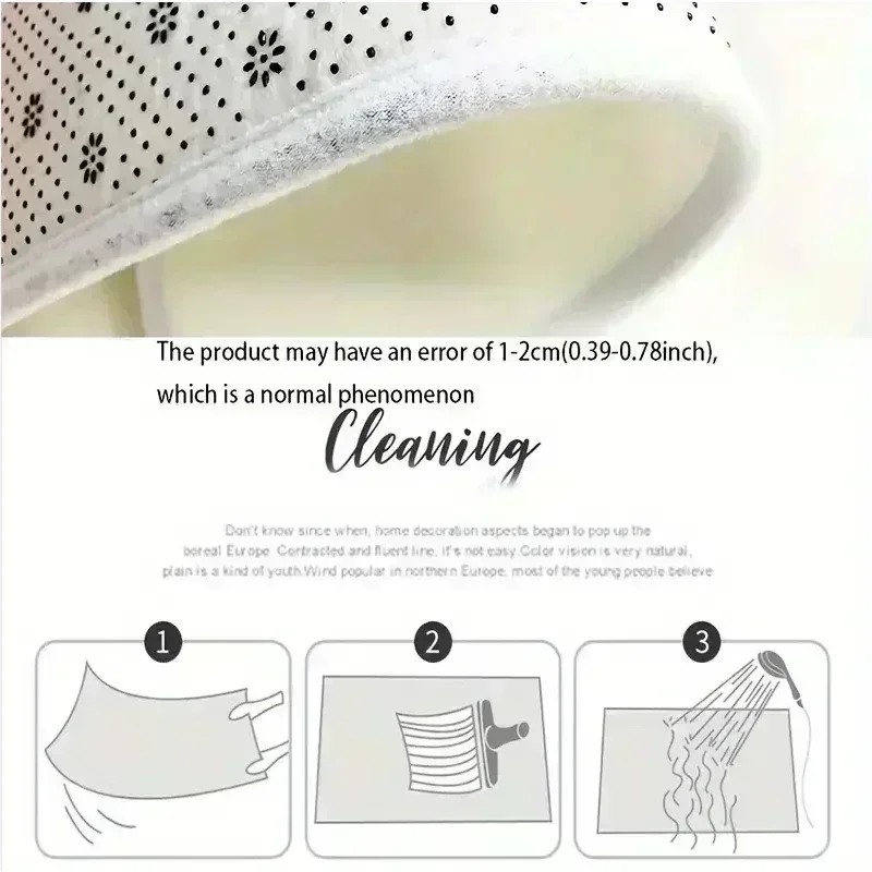 Description Picture 3 of itemInteresting Phrase Door Mat Is Non Slip Machine Washable Suitable Both Indoor Outdoor Entrances Floor Mat Is Suitable Living