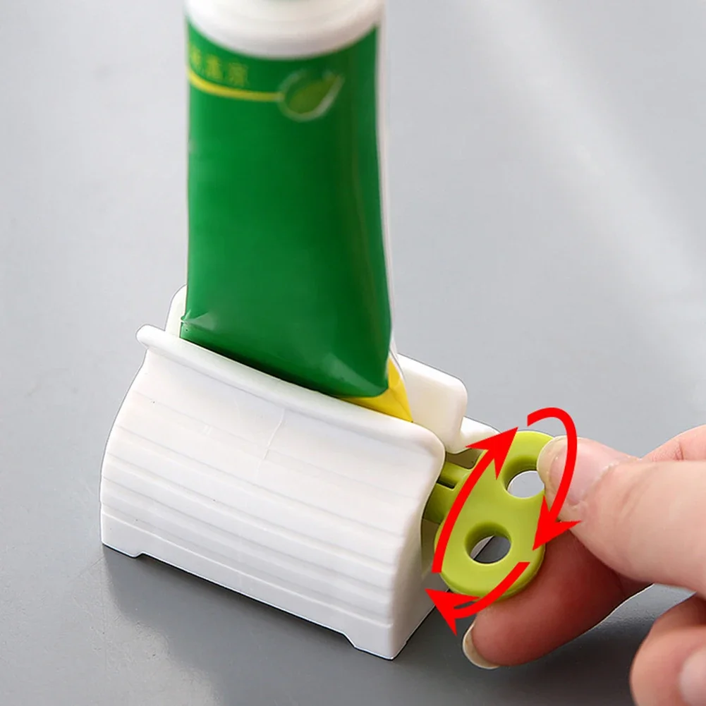 Toothpaste Squeezer Roller Tube Stainless Steel Reduce Waste Multifunctional for Bathroom
